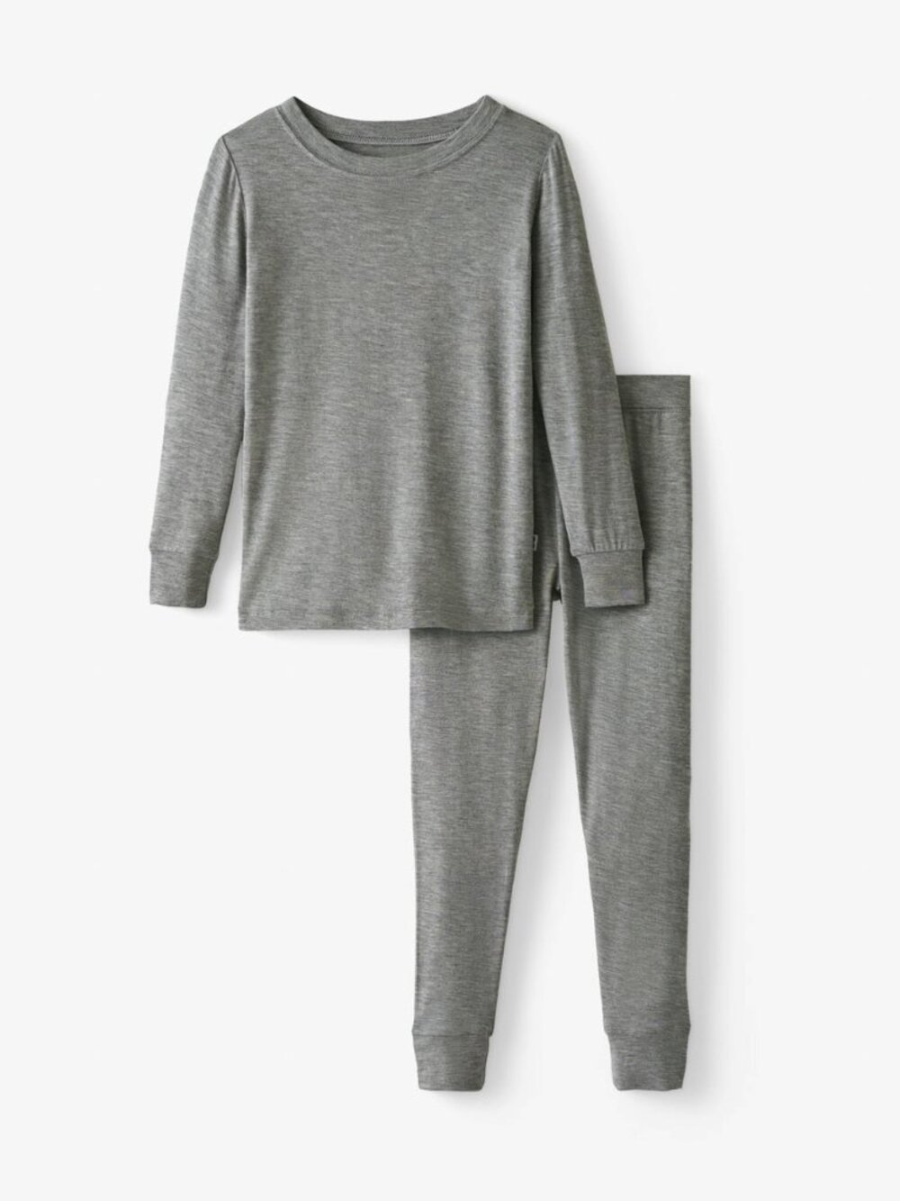 Little Sleepies Heather Gray Two-Piece Pajama Set 3T